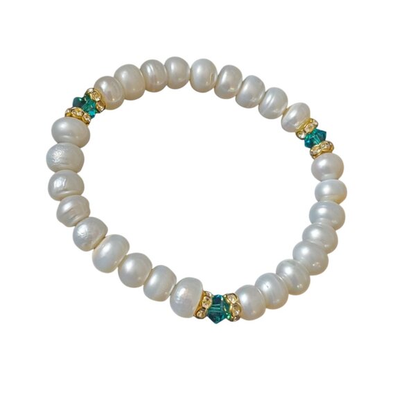 Pear Bracelet with Beads - Picture 1 of 2